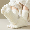 CozyToes™ Fuzzy Five-Toe Socks